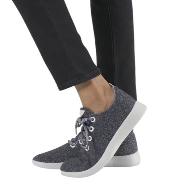 Allbirds The Original Wool Runners SZ 8 Grey Superfine Merino Wool Sneaker - Picture 1 of 16
